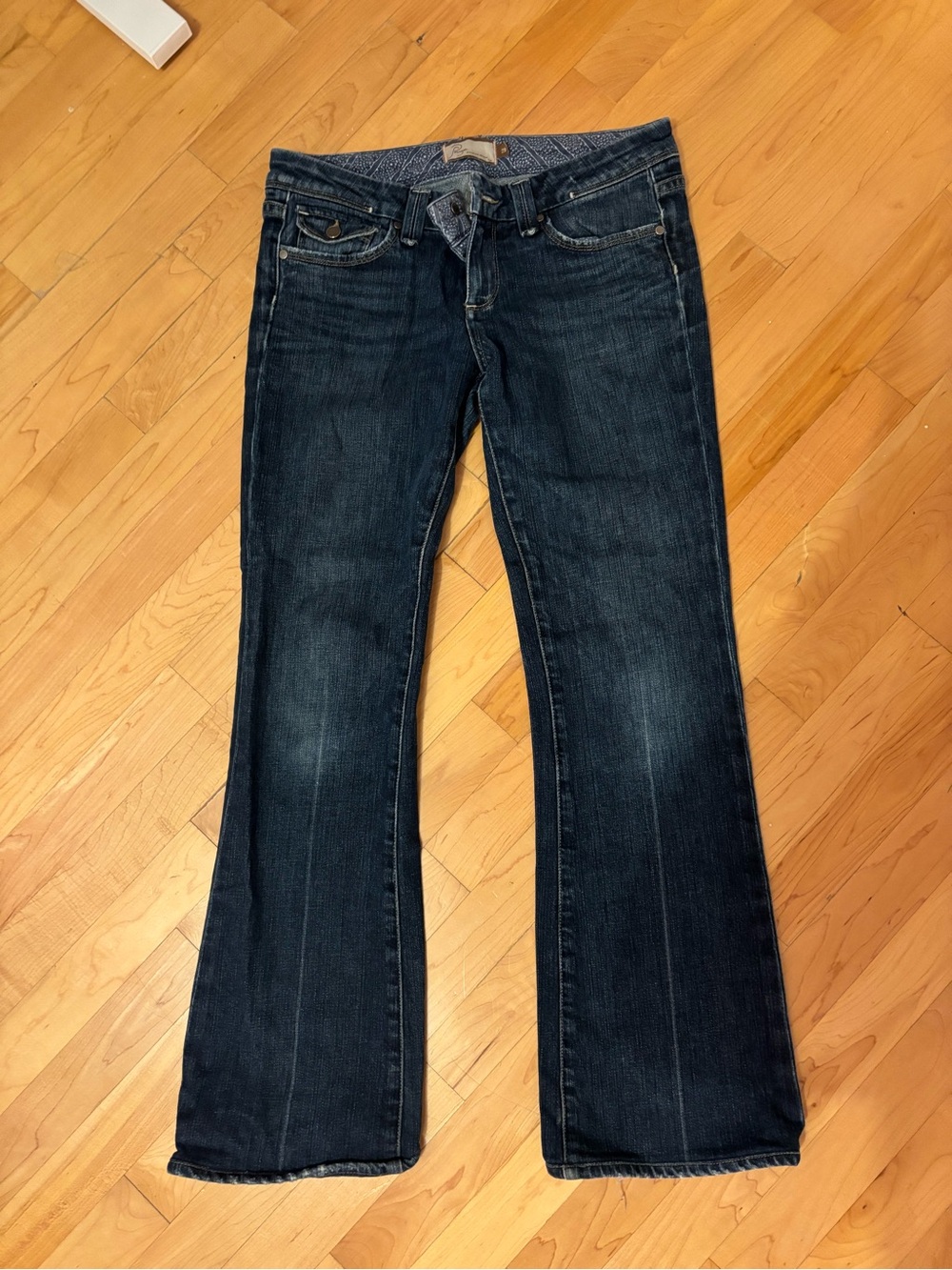 PAIGE Premium Denim Pico Dark Wash Bootcut Jeans Size 29